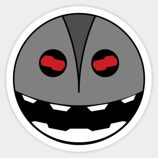 The Iron Giant Minute Podcast angry logo Sticker